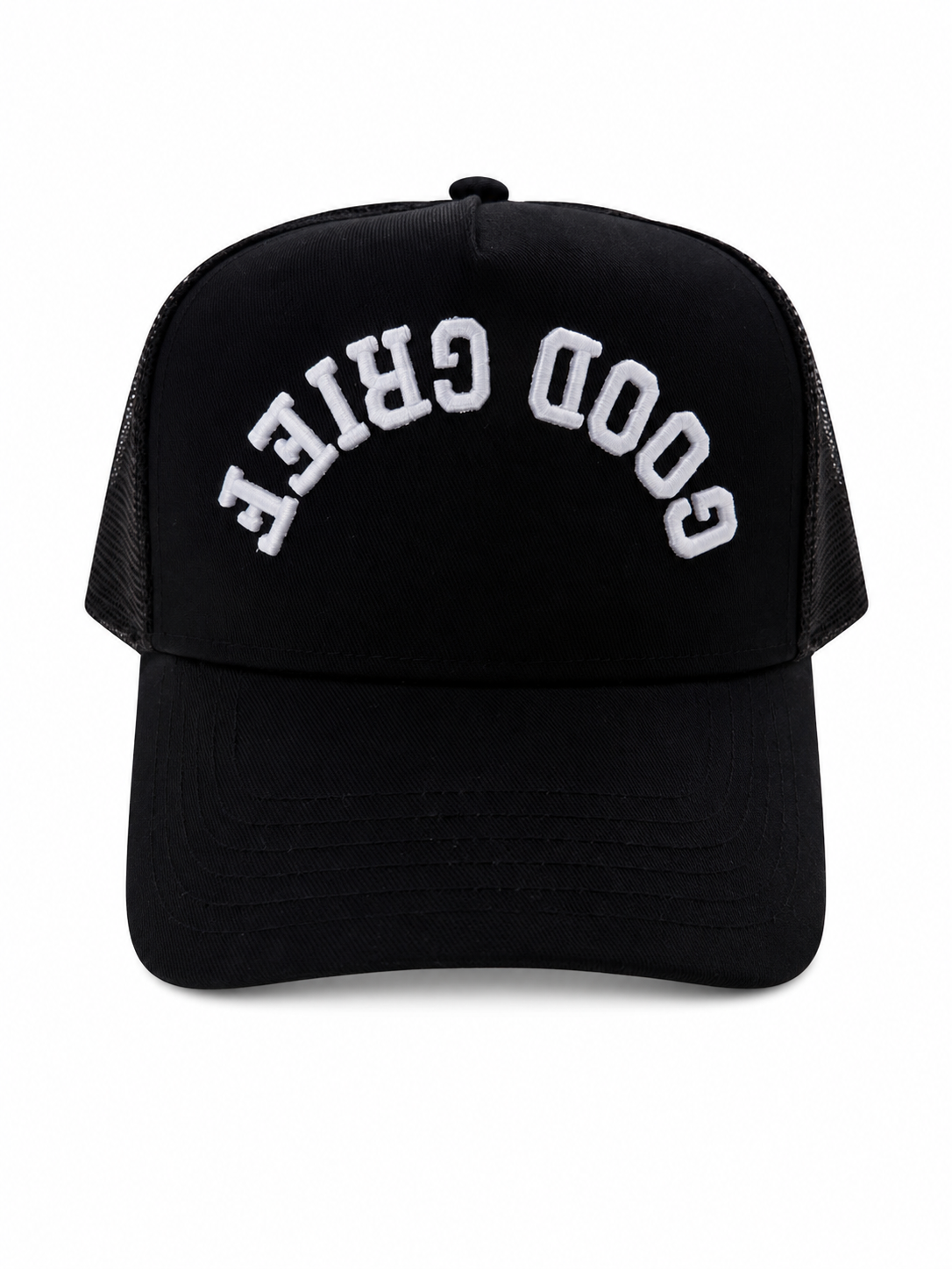 Good Grief Upsidedown Cap - Black