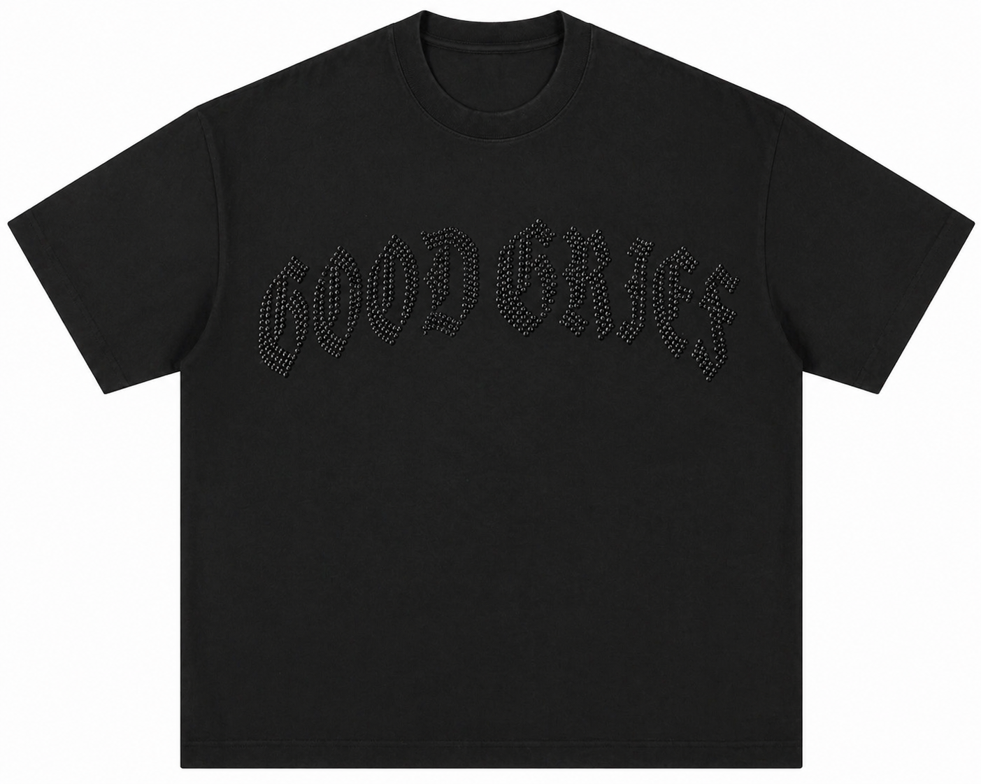 Good Grief Boxy Tee - Black