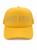 Good Grief Rhinestone Trucker - Sunset